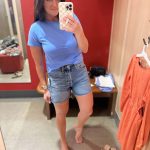 90s denim shorts, mom shorts, best denim shorts for moms, spring fashion, affordable fashion, Spring Target Finds, Stilettos and Diapers