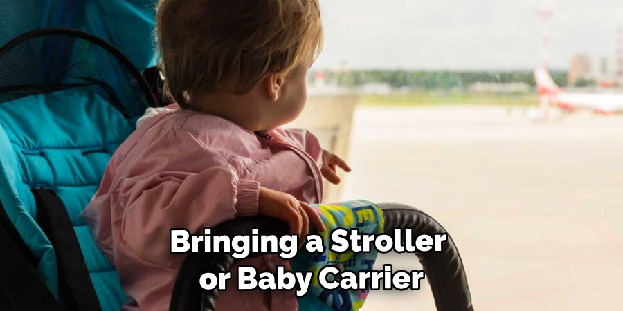 Bringing a Stroller or Baby Carrier