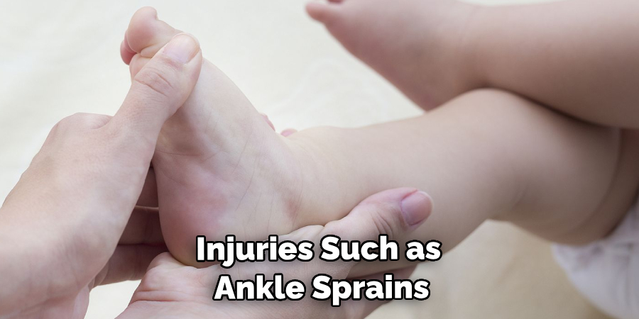 Injuries Such as Ankle Sprains