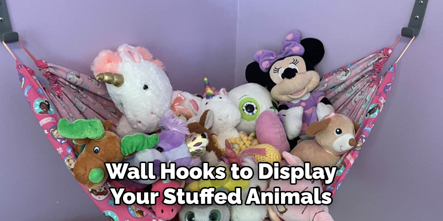 Wall Hooks to Display Your Stuffed Animals