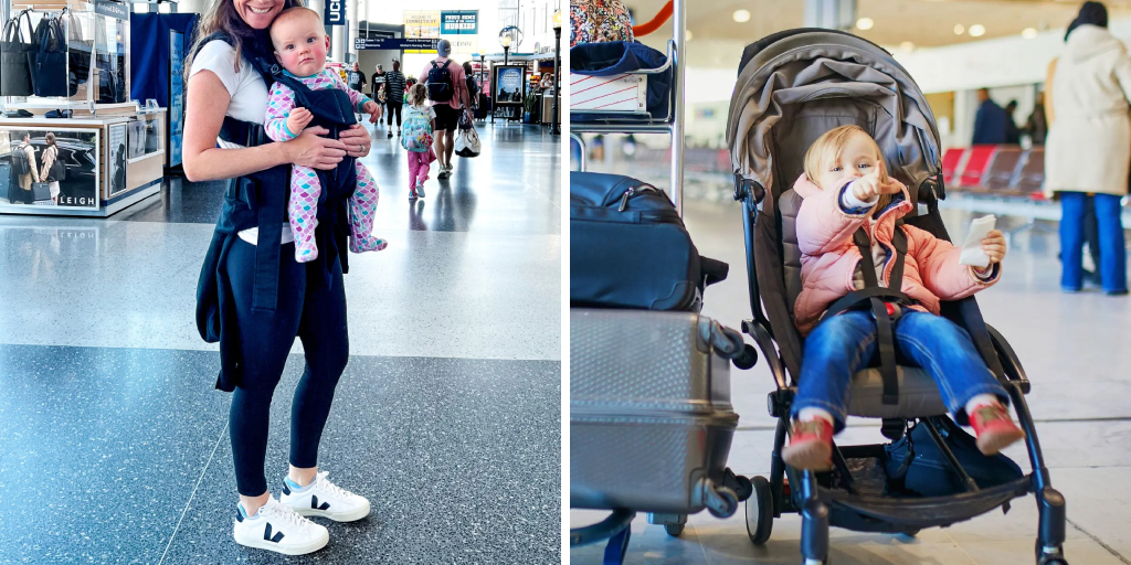 How to Carry Toddler Through Airport