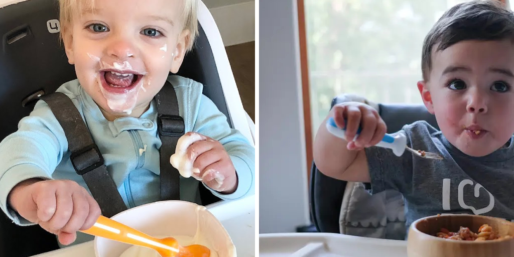 How to Teach Toddler to Use Spoon