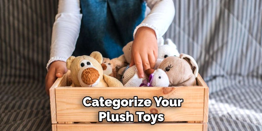Categorize Your Plush Toys
