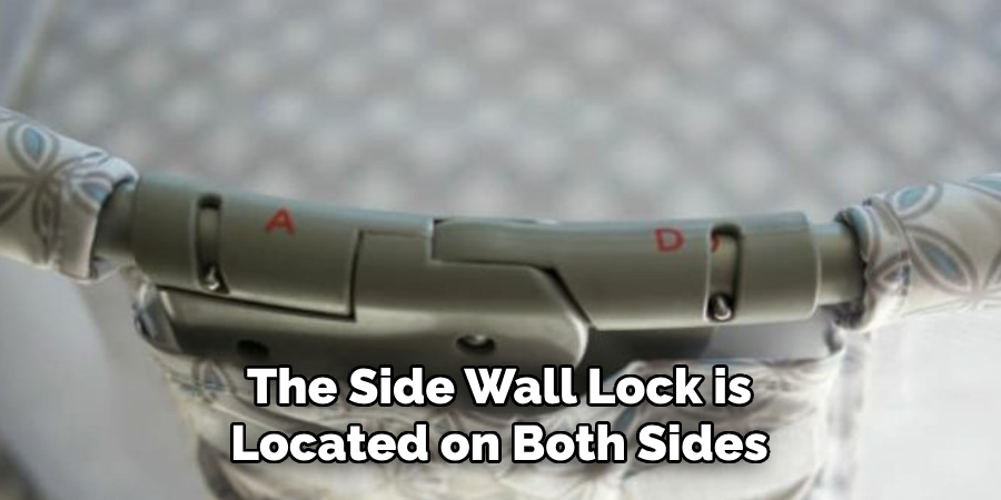 The Side Wall Lock is Located on Both Sides
