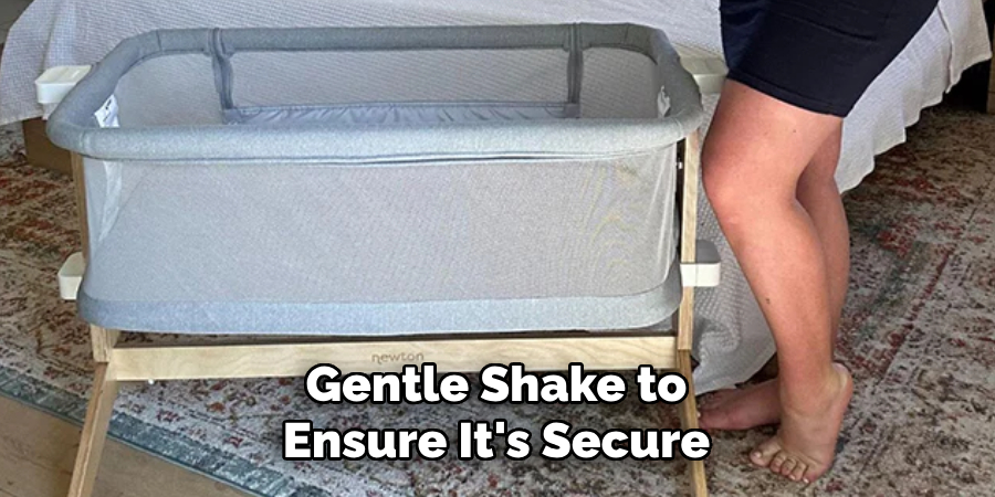 Gentle Shake to Ensure It's Secure