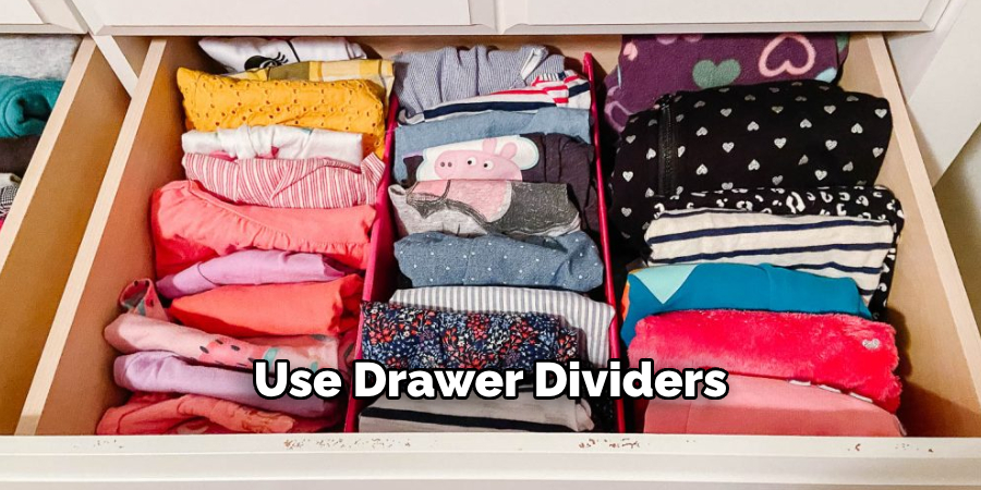 Use Drawer Dividers